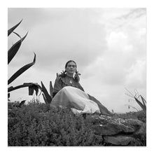 Load image into Gallery viewer, 1937 Frida Kahlo Photo Print - Vintage Photo of Frida Kahlo for Vogue Magazine Senoras of Mexico - Frida Kahlo Wall Art Poster