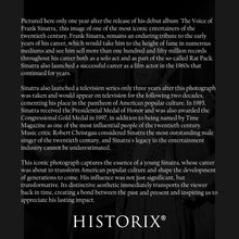 Load image into Gallery viewer, Digitally Restored and Enhanced 1947 Frank Sinatra Photo Print - Vintage Frank Sinatra Portrait at Liederkrantz Hall New York - Old Frank Sinatra Poster