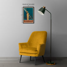 Load image into Gallery viewer, Digitally Restored and Enhanced 1927 New York Travel Poster - Wonder City Metropolitan Manhattan - Jazz Age Urban Grandeur - Archival Print