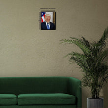 Cargar imagen en el visor de la galería, Digitally Restored and Enhanced Donald Trump 45th President of the United States Official Portrait Photo Print Poster