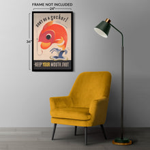 Load image into Gallery viewer, 1944 Don't Be a Sucker Keep Mouth Shut WWII Propaganda Poster - World War II Home Front Security - Archival Reproduction