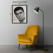Cargar imagen en el visor de la galería, Digitally Restored and Enhanced 1967 Muhammad Ali Portrait Photograph - Boxing Heavyweight Champion - Sports History - Archival Print