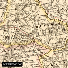 Load image into Gallery viewer, Digitally Restored and Enhanced 1897 The Century Atlas Chinese Empire Map Print - Vintage Map of China Poster - Old Map of The Chinese Empire Wall Art