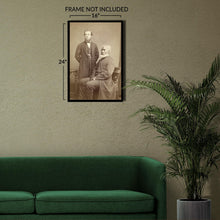 Cargar imagen en el visor de la galería, Digitally Restored and Enhanced 1876 Josiah Henson Photo Print - Vintage Portrait Photo of Josiah Henson with John Lobb Poster