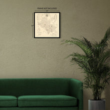 Load image into Gallery viewer, Digitally Restored and Enhanced 1905 The Nation's Capital Map Poster - Vintage Map of Washington DC Poster - Historic Washington DC Wall Art Print Map