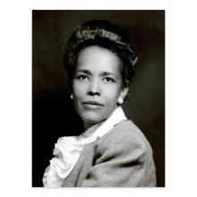 Load image into Gallery viewer, Digitally Restored and Enhanced 1942 Ella Baker Portrait Photo - Vintage Photo of African American Civil Rights Activist Ella Josephine Baker Poster Print