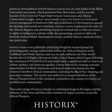 Load image into Gallery viewer, Digitally Restored and Enhanced 1920 Marcus Garvey Poster Photo - Vintage Photo of Provisional President of Africa Marcus Garvey Wall Art Picture Print