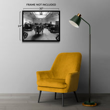 Load image into Gallery viewer, Digitally Restored and Enhanced 1925 Ford Motor Company Photo Print - Vintage Photo Ford Display Room - Old Photo of Ford Automobiles on Display Poster