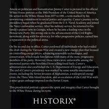 Cargar imagen en el visor de la galería, Digitally Restored and Enhanced James Carter 39th President of the United States Official Portrait Photo Print Poster