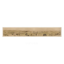 Cargar imagen en el visor de la galería, Digitally Restored and Enhanced 1919 Hampton Roads Virginia Naval Base Panoramic Photo - Military Installation Photography - Historical Document - Gallery Print