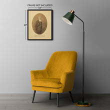 Load image into Gallery viewer, Digitally Restored and Enhanced 1859 John Brown Portrait Photo Print - Vintage Photo of American Abolitionist Movement Leader John Brown Poster Wall Art