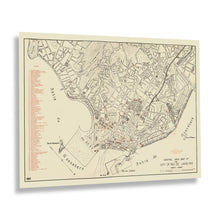 Load image into Gallery viewer, Digitally Restored and Enhanced 1941 Rio de Janeiro Map Print - Vintage Map of Rio de Janeiro Brazil Poster - Central Area Map of Rio de Janeiro Wall Art