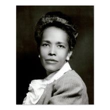 Load image into Gallery viewer, Digitally Restored and Enhanced 1942 Ella Baker Portrait Photo - Vintage Photo of African American Civil Rights Activist Ella Josephine Baker Poster Print