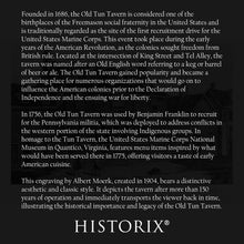 Load image into Gallery viewer, Digitally Restored and Enhanced 1904 The Old Tun Tavern Photo Print - Vintage Photo of The Old Tun Tavern Brewery in Philadelphia Poster