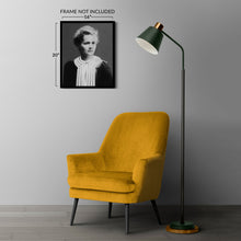 Load image into Gallery viewer, Digitally Restored and Enhanced 1900 Marie Curie Photo Print - Vintage Photo of Nobel Prize Winner Marie Curie Poster Wall Art - Old Photo of Madame Curie