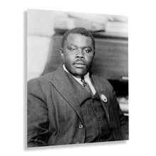 Load image into Gallery viewer, Digitally Restored and Enhanced 1920 Marcus Garvey Poster Photo - Vintage Photo of Provisional President of Africa Marcus Garvey Wall Art Picture Print