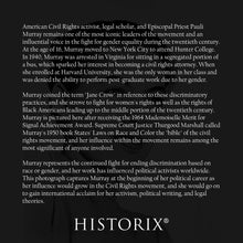 Load image into Gallery viewer, Digitally Restored and Enhanced 1946 Pauli Murray Photo Print - Old Photo of Civil Rights Activist Anna Pauline Murray - Pauli Murray Poster Wall Art