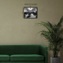 Load image into Gallery viewer, Digitally Restored and Enhanced 1925 Ford Motor Company Photo Print - Vintage Photo Ford Display Room - Old Photo of Ford Automobiles on Display Poster