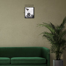 Load image into Gallery viewer, Digitally Restored and Enhanced 1945 United States Marine Corps Raising the Flag on Iwo Jima Photo Print - Vintage Photo of Flag Raising on Iwo Jima Poster