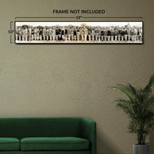 Load image into Gallery viewer, 1925 Bathing Beauty Pageant Panoramic Photo Print - Vintage Photo of Beauty Pageant in Huntington Beach California Wall Art