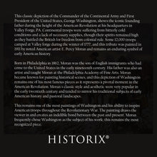 Load image into Gallery viewer, Digitally Restored and Enhanced1911 George Washington at Valley Forge Print Photo - Restored President George Washington Valley Forge Poster Wall Art