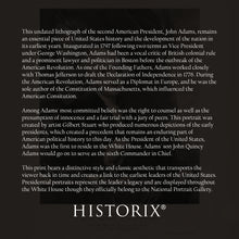 Cargar imagen en el visor de la galería, Digitally Restored and Enhanced 1828 John Adams Portrait Photo - Restored United States President John Adams Poster - Old John Adams Picture Wall Art