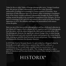 Load image into Gallery viewer, Digitally Restored and Enhanced 1900 Duke Kahanamoku Portrait Photo - Vintage Hawaiian Surfer & Olympic Swimmer Duke Kahanamoku Poster Wall Art