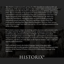 Load image into Gallery viewer, Digitally Restored and Enhanced 1920 Alice Paul Photo Print - Vintage Alice Paul Poster Photo - Woman's Party National Chairman Alice Paul Wall Art Print