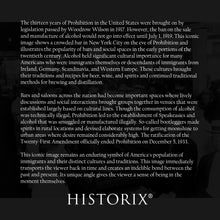 Load image into Gallery viewer, Digitally Restored and Enhanced 1919 Photo of a Crowded Bar Before Wartime Prohibition New York City Poster Print - Vintage New York City Wall Art