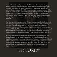 Load image into Gallery viewer, Digitally Restored and Enhanced 1828 George Washington Portrait Photo Print - Restored United States President George Washington Wall Art Poster