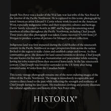 Load image into Gallery viewer, Digitally Restored and Enhanced 1903 Chief Joseph Photo Print - Vintage Young Joseph Nez Perce Native American Tribe Leader Poster Wall Art Portrait Photo