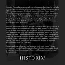 Load image into Gallery viewer, Digitally Restored and Enhanced HISTORIX Vintage 1910 Mrs. Emmeline Pethick-Lawrence & Alice Paul Photo Print - British Suffrage Leader & National Woman's Party President Portrait