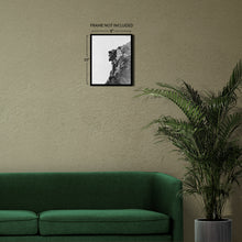 Load image into Gallery viewer, Digitally Restored and Enhanced 1890 Old Man of the Mountain Photo Print - Vintage Photo of The Great Stone Face or The Profile Wall Art Poster