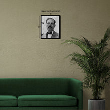 Load image into Gallery viewer, Digitally Enhanced and Restored 1936 Pedro Albizu Campos Photo Print - Puerto Rican Revolutionary Don Pedro Albizu Campos Portrait Photo Wall Art Poster