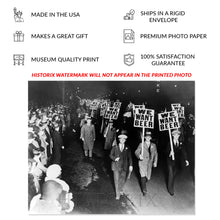 Load image into Gallery viewer, Digitally Restored and Enhanced 1931 Labor Union Anti Prohibition Print Photo - Vintage Labor Union Poster - Old We Want Beer Anti Prohibition Wall Art