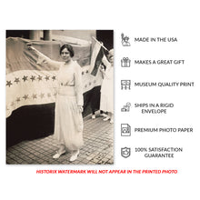 Load image into Gallery viewer, Digitally Restored and Enhaanced 1920 Alice Paul Portrait Photo - Old Alice Paul Poster Print - Historic Women's Rights Activist Alice Paul Wall Art Photo