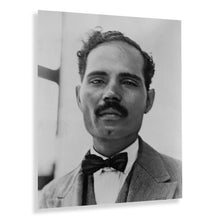 Load image into Gallery viewer, Digitally Enhanced and Restored 1936 Pedro Albizu Campos Photo Print - Puerto Rican Revolutionary Don Pedro Albizu Campos Portrait Photo Wall Art Poster