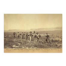 Load image into Gallery viewer, Digitally Restored and Enhanced 1883 United States Geological Survey Members Photo Print - US Geological Survey Members Near Fort Wingate New Mexico Poster