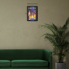 Cargar imagen en el visor de la galería, Digitally Restored and Enhanced 1956 New York Travel Poster Print - Vintage Airline Poster Fly TWA Abstract Times Square New York Wall Art by David Klein