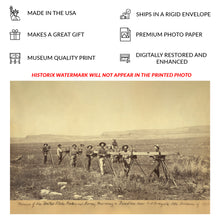 Load image into Gallery viewer, Digitally Restored and Enhanced 1883 United States Geological Survey Members Photo Print - US Geological Survey Members Near Fort Wingate New Mexico Poster