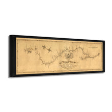 Cargar imagen en el visor de la galería, Digitally Restored and Enhanced 1811 Mississippi River Map - Framed Vintage Map of The Mississippi River - Old Wall Map of Mississippi Poster - Restored Mississippi Map Print