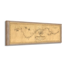 Cargar imagen en el visor de la galería, Digitally Restored and Enhanced 1811 Mississippi River Map - Framed Vintage Map of The Mississippi River - Old Wall Map of Mississippi Poster - Restored Mississippi Map Print