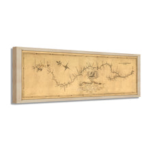 Cargar imagen en el visor de la galería, Digitally Restored and Enhanced 1811 Mississippi River Map - Framed Vintage Map of The Mississippi River - Old Wall Map of Mississippi Poster - Restored Mississippi Map Print