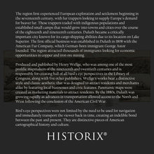 Load image into Gallery viewer, Digitally Restored and Enhanced 1883 Duluth Minnesota Map Poster - Old View of Duluth Minnesota Wall Art Print - Restored History Map of Minnesota Poster