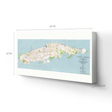 Load image into Gallery viewer, Digitally Restored and Enhanced 1863 Gettysburg Map Canvas - Canvas Wrap Vintage Pennsylvania Map - Historic Map of Pennsylvania Poster - Old Gettysburg Battlefield Map of Pennsylvania Wall Art