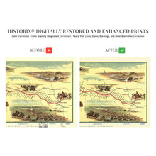Cargar imagen en el visor de la galería, Digitally Restored and Enhanced 1960 Pony Express Map - Vintage Pony Express Poster - Old Pony Express Map - The Pony Express Historic Trail Route Showing Names and Locations of Relay Stations