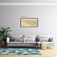 Cargar imagen en el visor de la galería, Digitally Restored and Enhanced 1915 Los Angeles California Map - Map of Los Angeles & San Gabriel Mountains - Old Map of Los Angeles California Wall Art