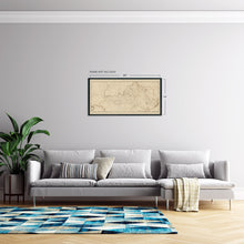 Load image into Gallery viewer, Digitally Restored and Enhanced 1793 Kentucky Map - Vintage Map of Kentucky Poster - Old Kentucky Wall Art - History Map of KY from Actual Surveys