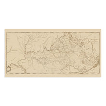 Load image into Gallery viewer, Digitally Restored and Enhanced 1793 Kentucky Map - Vintage Map of Kentucky Poster - Old Kentucky Wall Art - History Map of KY from Actual Surveys