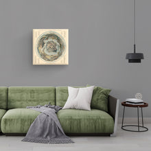 Load image into Gallery viewer, Digitally Restored and Enhanced 1908 Mount Washington Map Canvas - Canvas Wrap Vintage Map of Mt Washington New Hampshire Wall Art - Bird's Eye View From Summit of Mount Washington New Hampshire Map